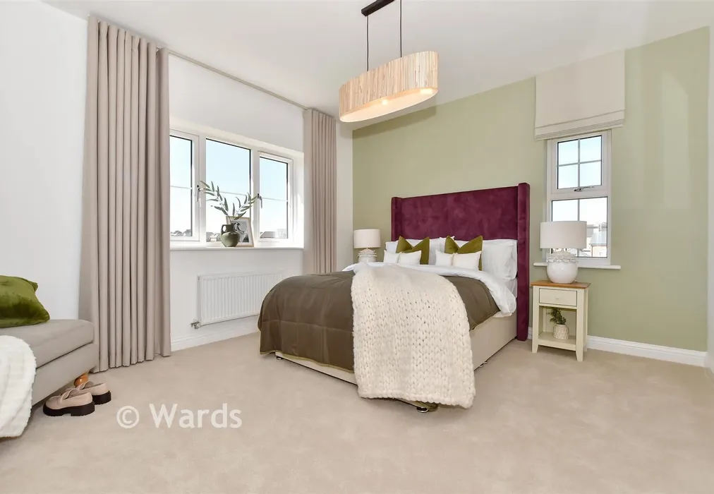 Bedroom 2 - The Maxwell, Wellington Gardens, Cross Road, Walmer, Kent - Wards of Kent