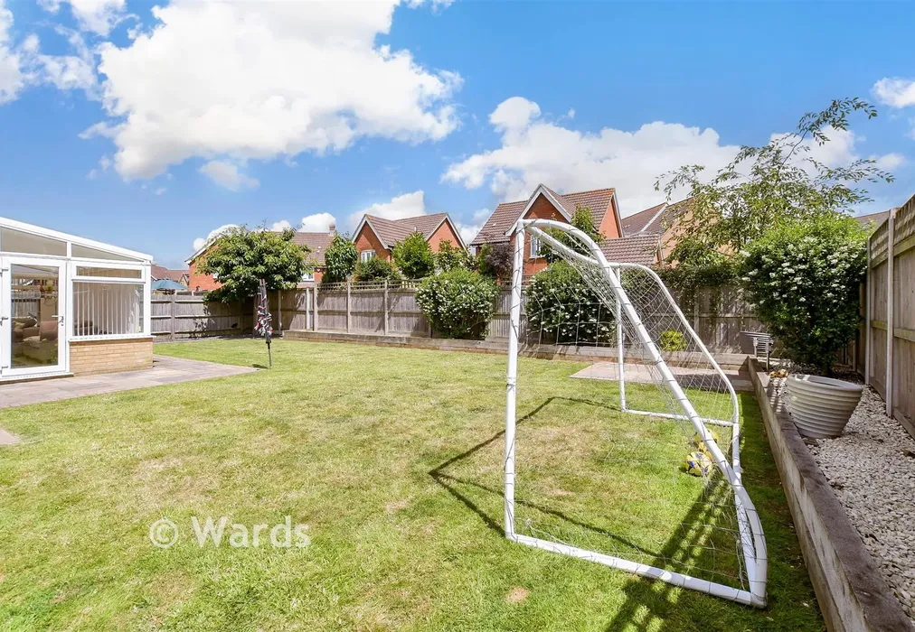 Rear Garden - Ardent Road, Whitfield, Dover, Kent - Wards of Kent