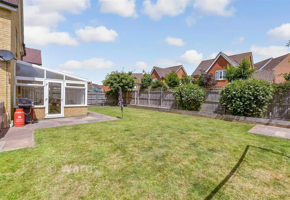 Rear Garden - Ardent Road, Whitfield, Dover, Kent - Wards of Kent