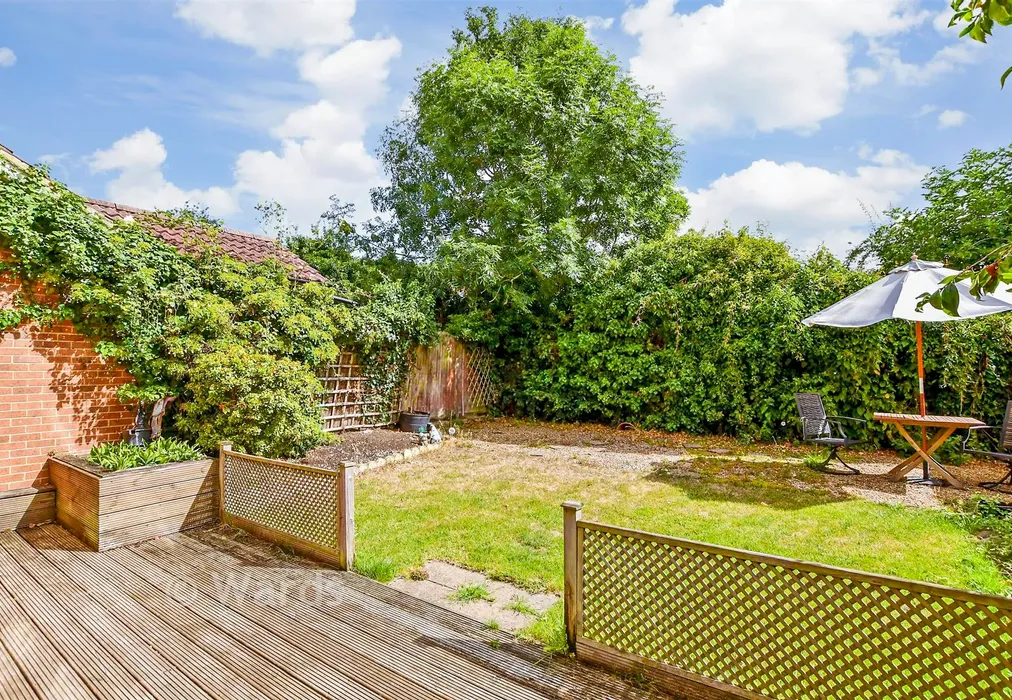 Rear Garden - Thistledown, Weavering, Maidstone, Kent - Wards of Kent