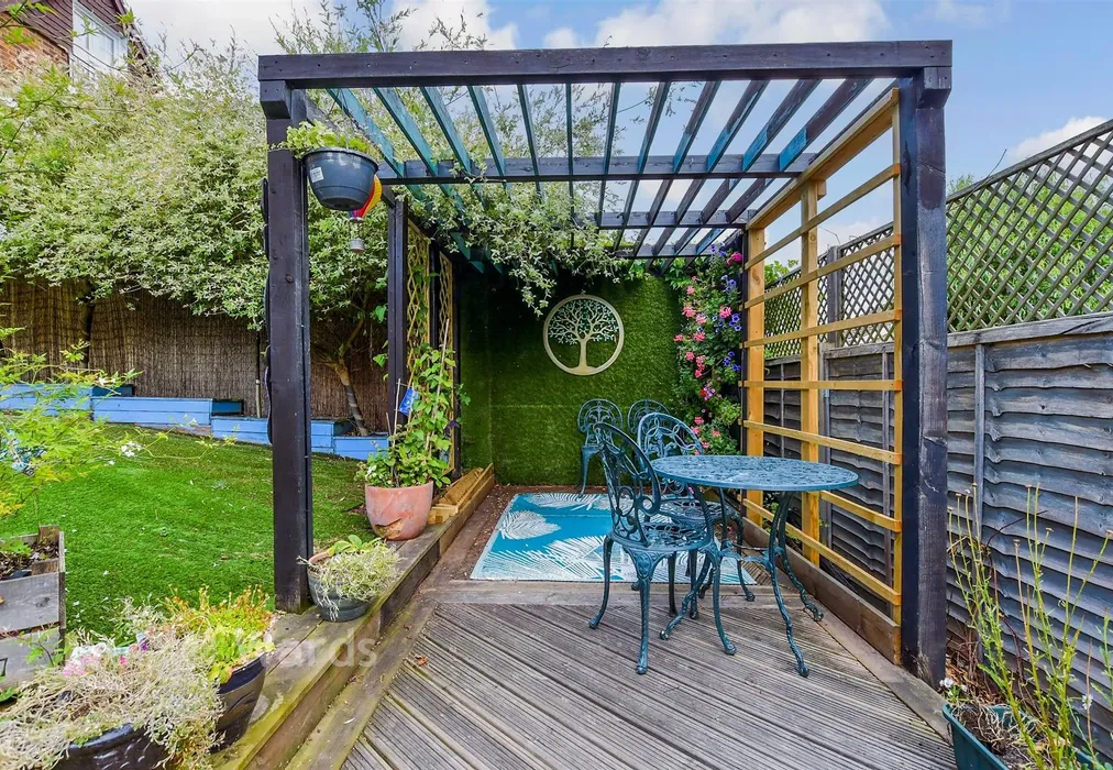 Rear Garden - Pennine Way, Downswood, Maidstone, Kent - Wards of Kent