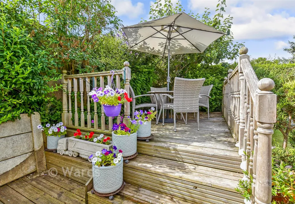 Patio / Decking - St. Andrew's Gardens, Shepherdswell, Kent - Wards of Kent