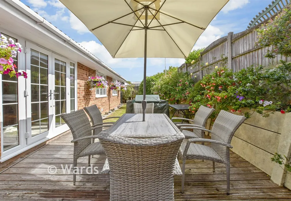 Patio / Decking - St. Andrew's Gardens, Shepherdswell, Kent - Wards of Kent