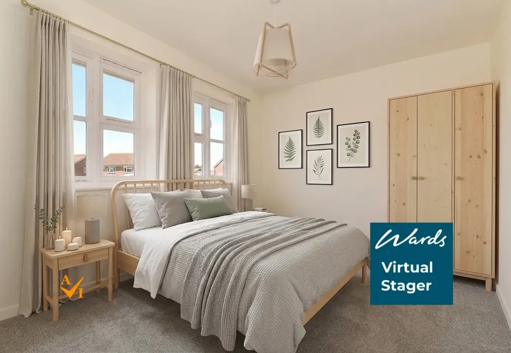 Bedroom 1 (Nordic style) - Chalford Drive, Broomfield, Kent - Wards of Kent