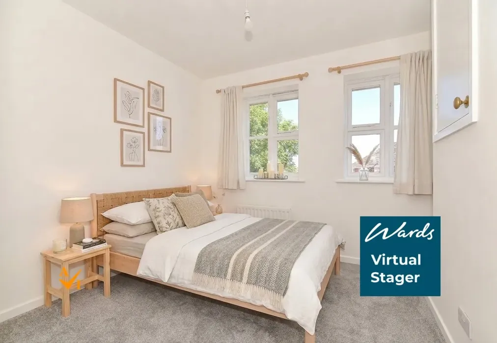 Bedroom 2 (Nordic style) - Chalford Drive, Broomfield, Kent - Wards of Kent