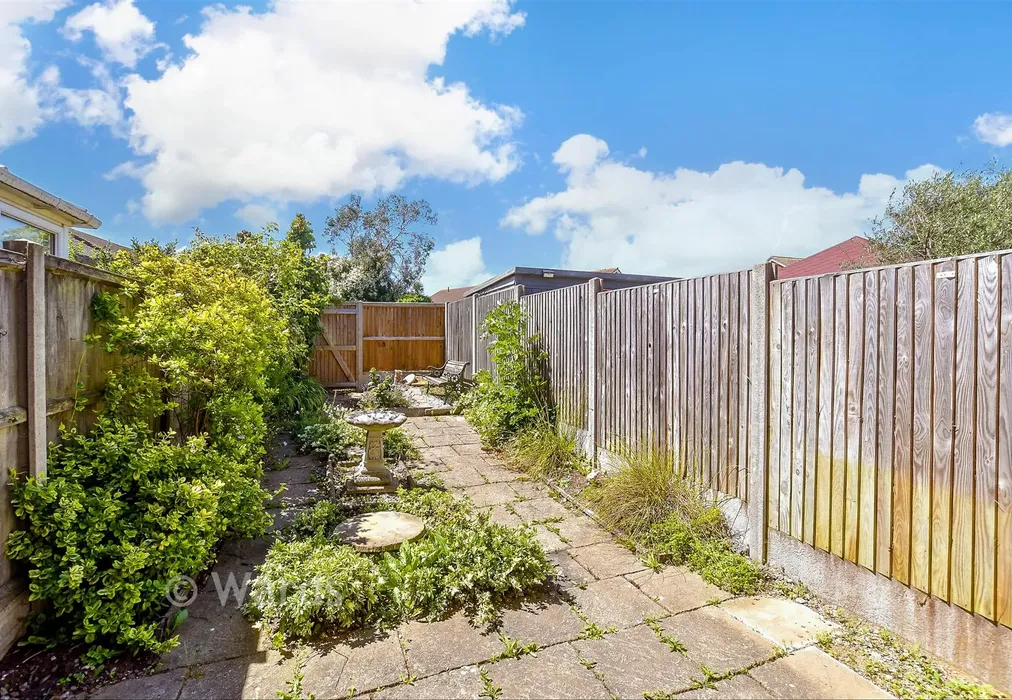 Rear Garden - Chalford Drive, Broomfield, Kent - Wards of Kent