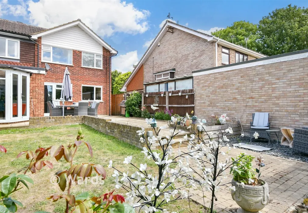 Rear Garden - Fairlight Cross, Longfield, Kent - Wards of Kent