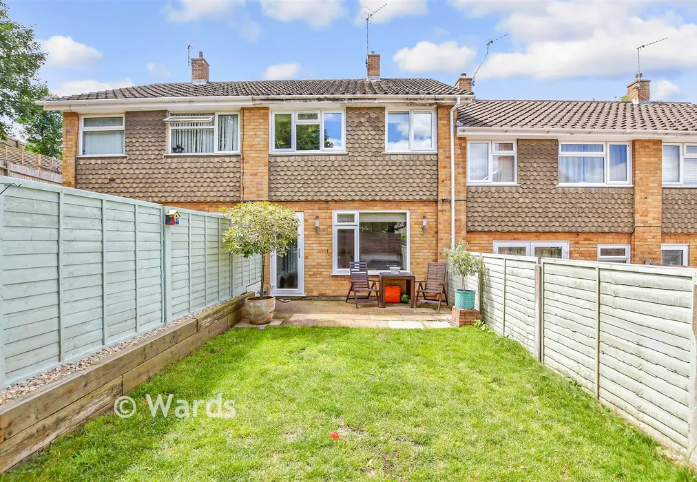Rear Elevation - Underwood Close, Maidstone, Kent - Wards of Kent
