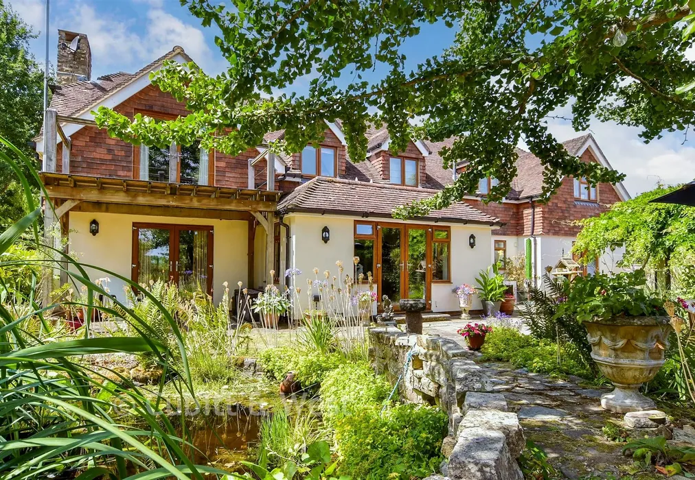 Rear Elevation - Stall House Lane, North Heath, Pulborough, West Sussex - Wards of Kent