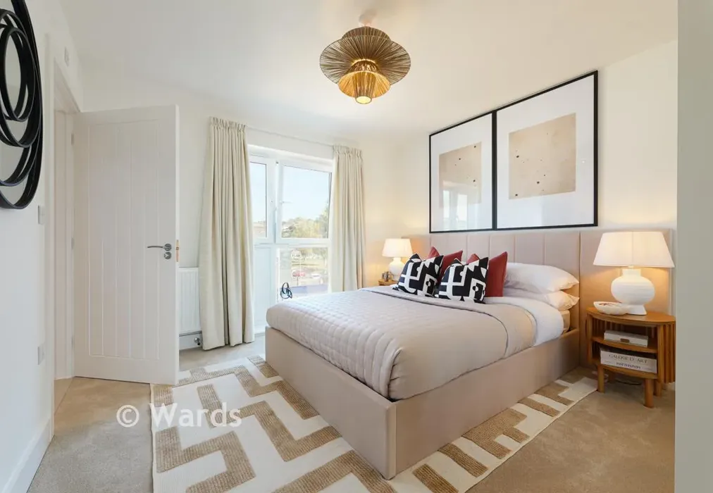 Bedroom - The Lympne, Sutherland Park, Boundary Road, Hythe, Kent - Wards of Kent