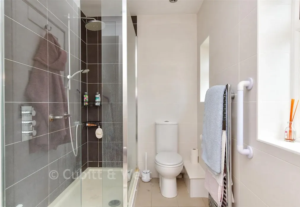 Shower Room - Brook Lane, Ferring, West Sussex - Wards of Kent