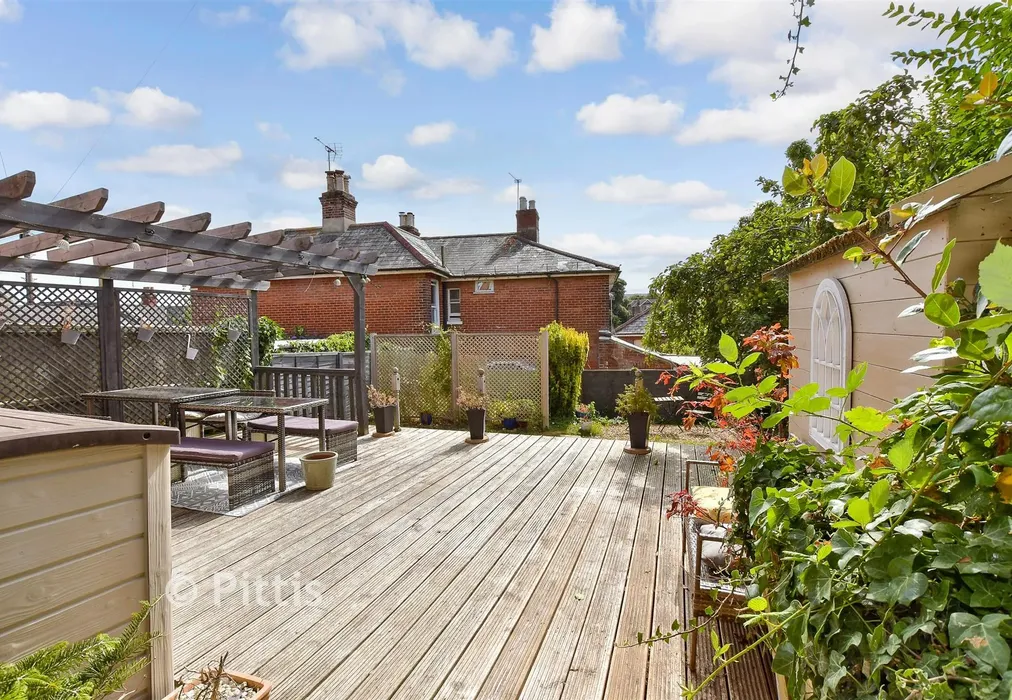 Patio / Decking - St. Paul's Crescent, Shanklin, Isle of Wight - Wards of Kent