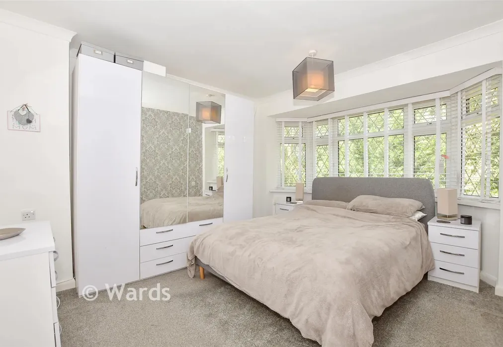 Bedroom 1 - Lords Wood Lane, Lords Wood, Chatham, Kent - Wards of Kent
