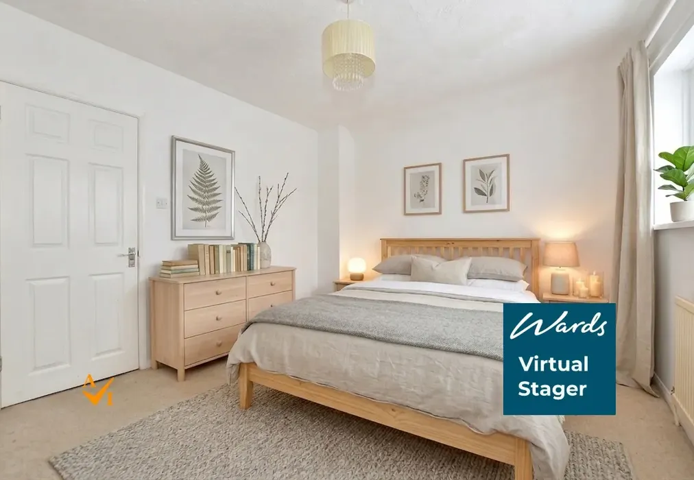 Bedroom 1 (Nordic style) - Warren Road, Folkestone, Kent - Wards of Kent