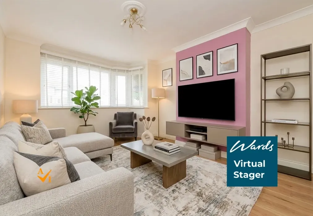 Lounge (Contemporary style) - Downbank Avenue, Bexleyheath, Kent - Wards of Kent