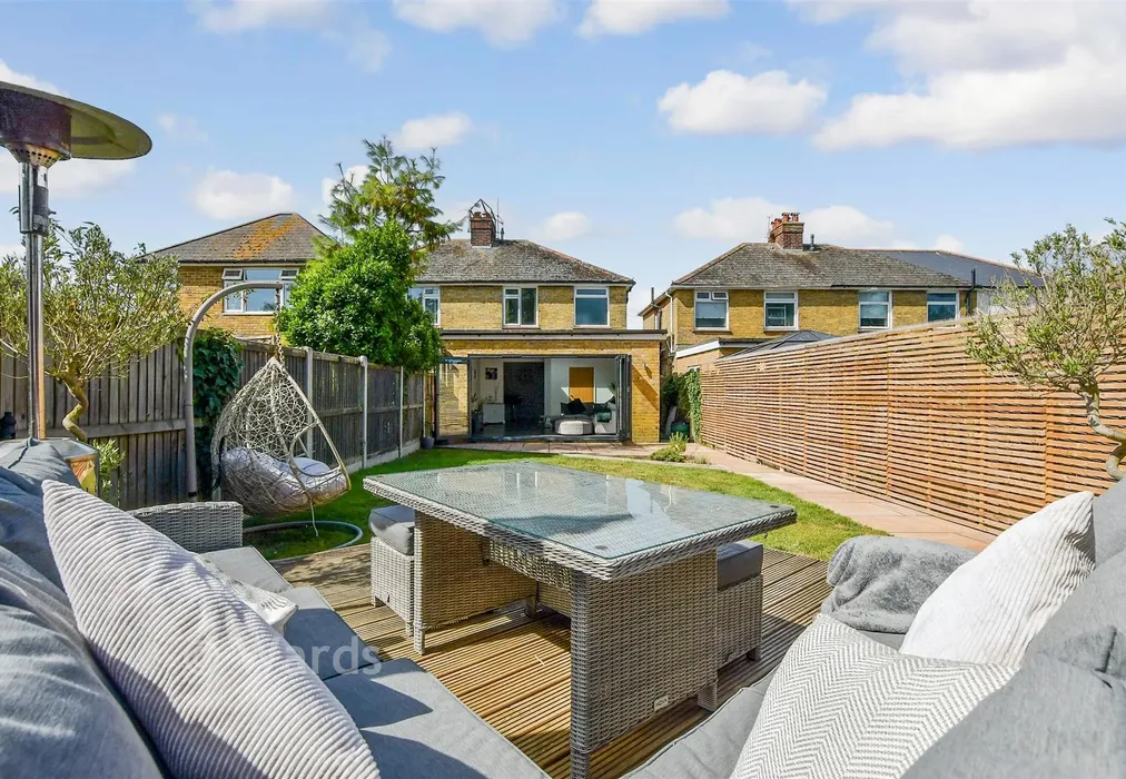Rear Garden - Westfield Road, Birchington, Kent - Wards of Kent