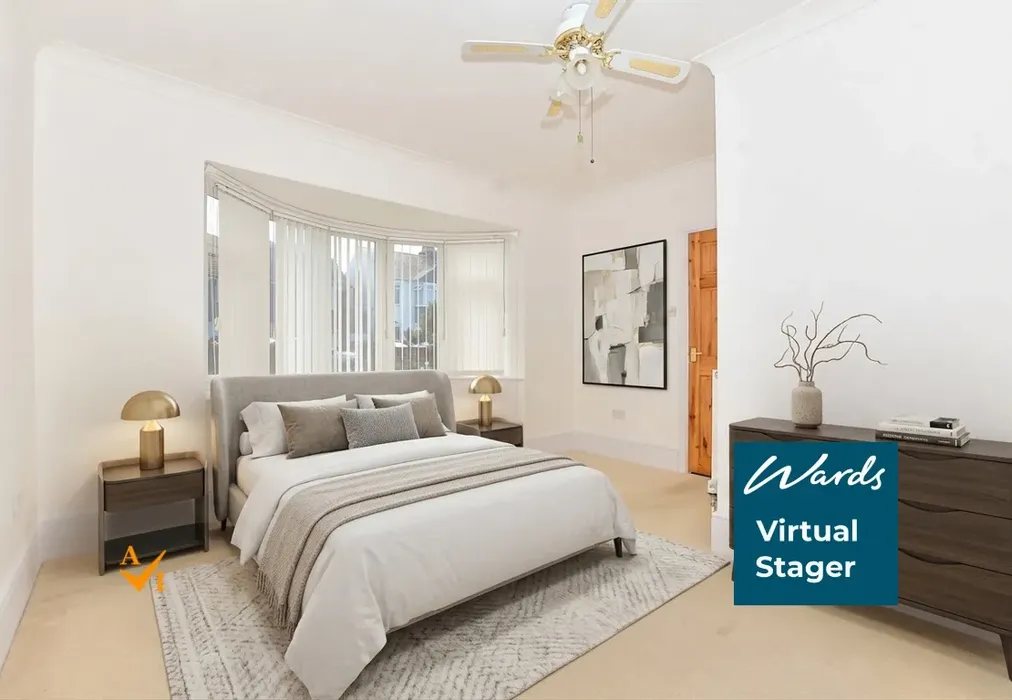 Bedroom 2 (Contemporary style) - Cross Road, Birchington, Kent - Wards of Kent