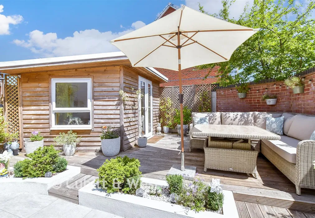 Rear Garden - Benjamin Gray Drive, Littlehampton, West Sussex - Wards of Kent