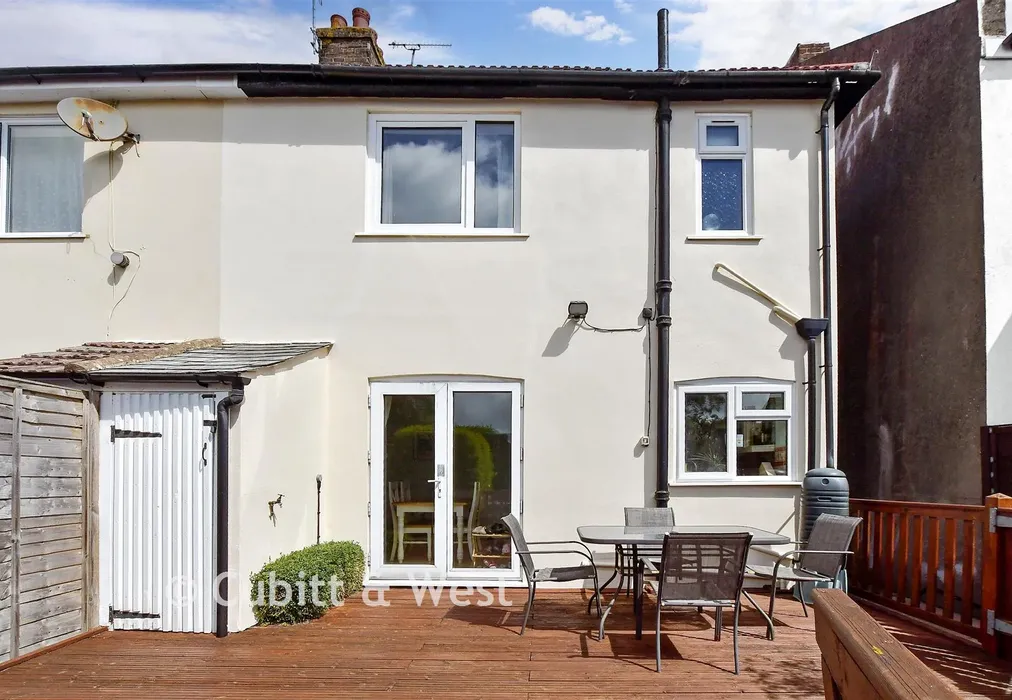 Rear Elevation - Queen Street, Worthing, Sussex - Wards of Kent