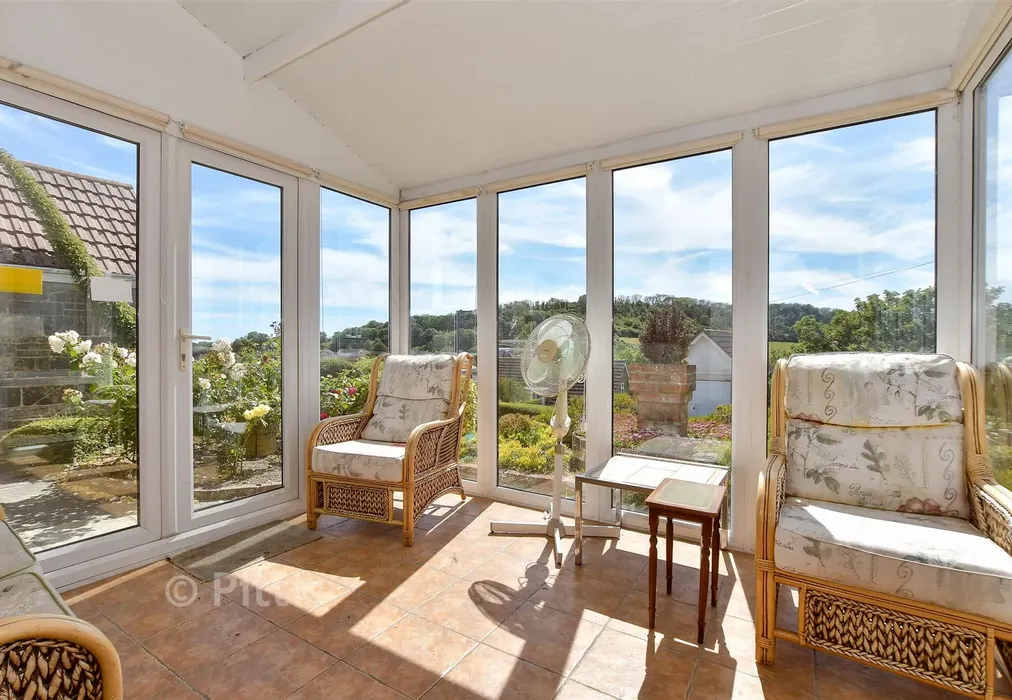 Porch - Lowtherville Road, Ventnor, Isle of Wight - Wards of Kent