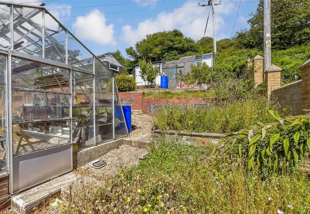 Rear Garden - Lowtherville Road, Ventnor, Isle of Wight - Wards of Kent