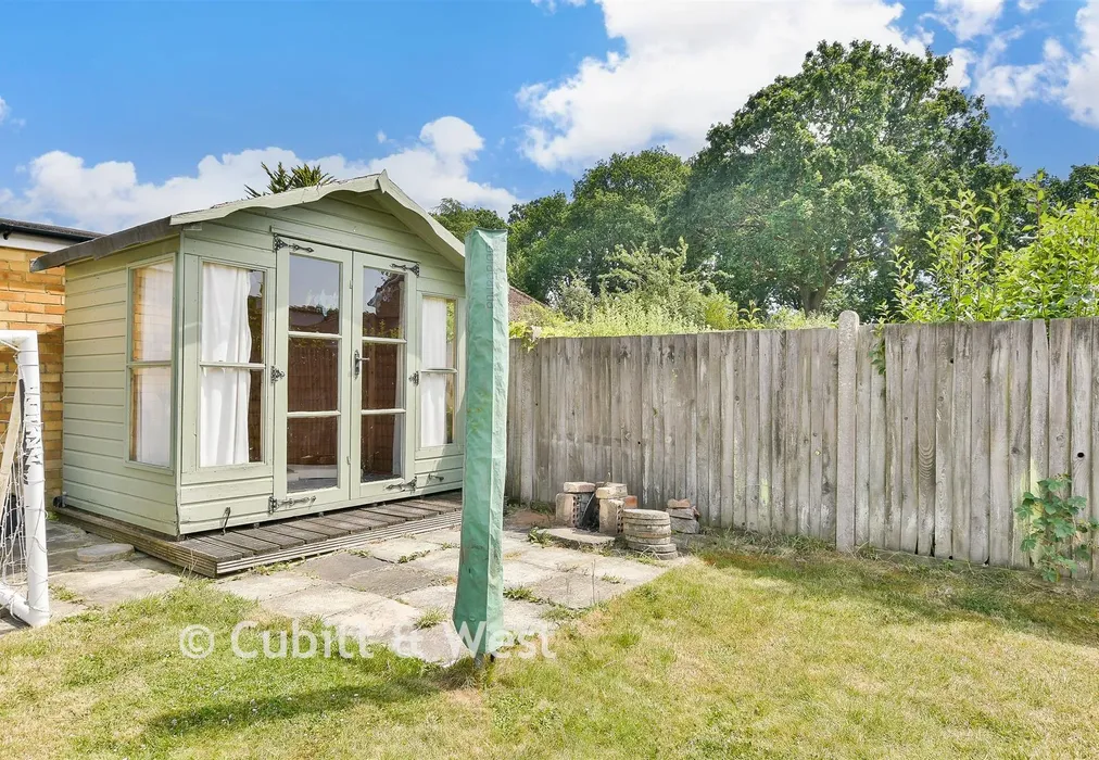 Rear Garden - Woodhatch Road, Redhill, Surrey - Wards of Kent