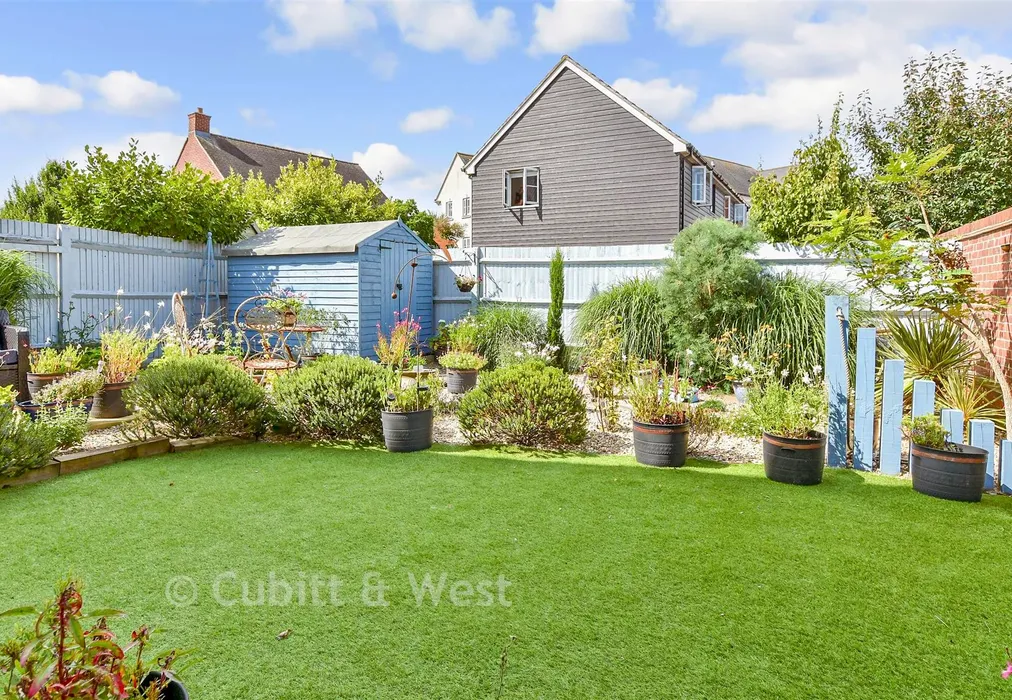 Rear Garden - Lidsey Lane, Bognor Regis, West Sussex - Wards of Kent