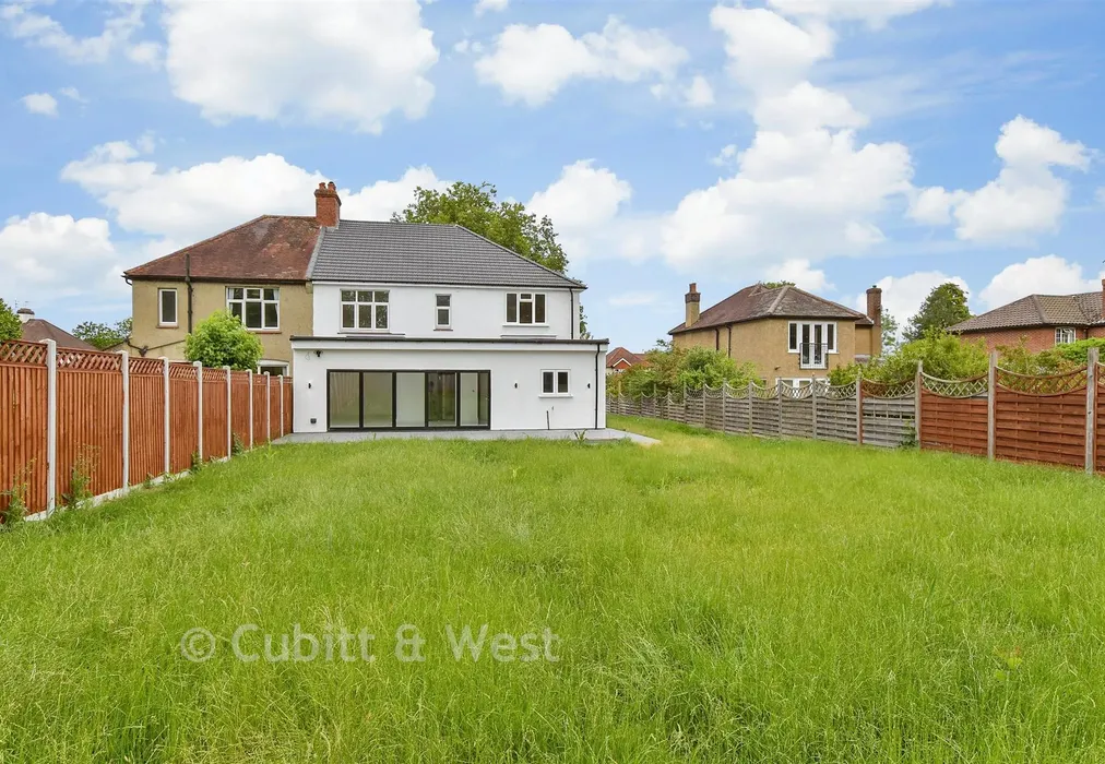 Rear Elevation - Cobham Road, Leatherhead, Surrey - Wards of Kent