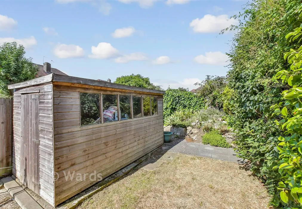 Rear Garden - Hudson Road, Bexleyheath, Kent - Wards of Kent