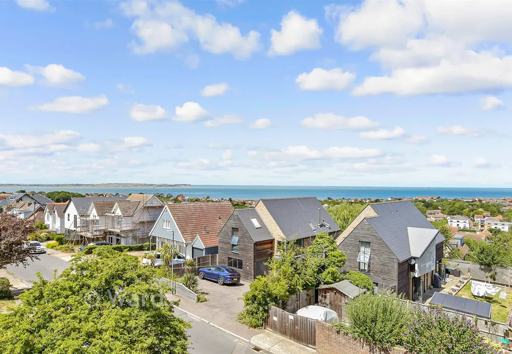 Views To Rear - Borstal Hill, Whitstable, Kent - Wards of Kent