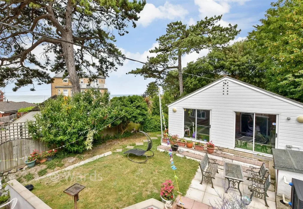 Rear Garden - Westgate Bay Avenue, Westgate-On-Sea, Kent - Wards of Kent