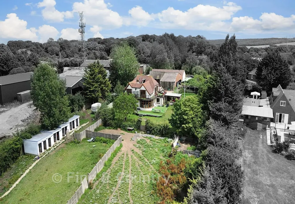 Aerial View - Wraik Hill, Whitstable, Kent - Wards of Kent