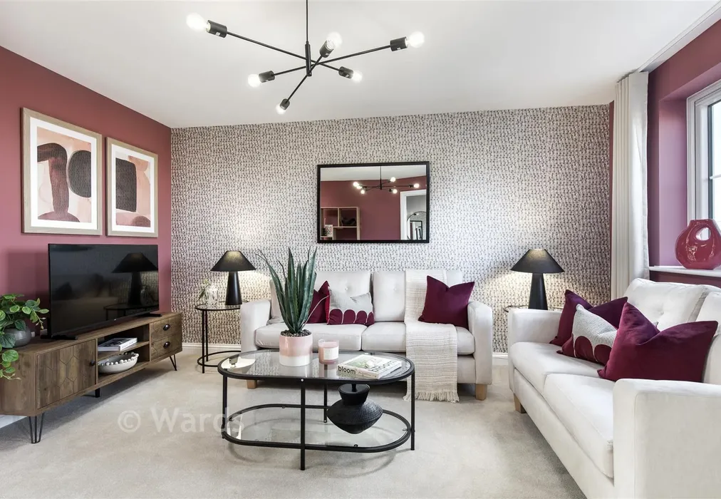 Lounge Show Home - The Usher, Wellington Gardens, Cross Road, Walmer, Kent - Wards of Kent