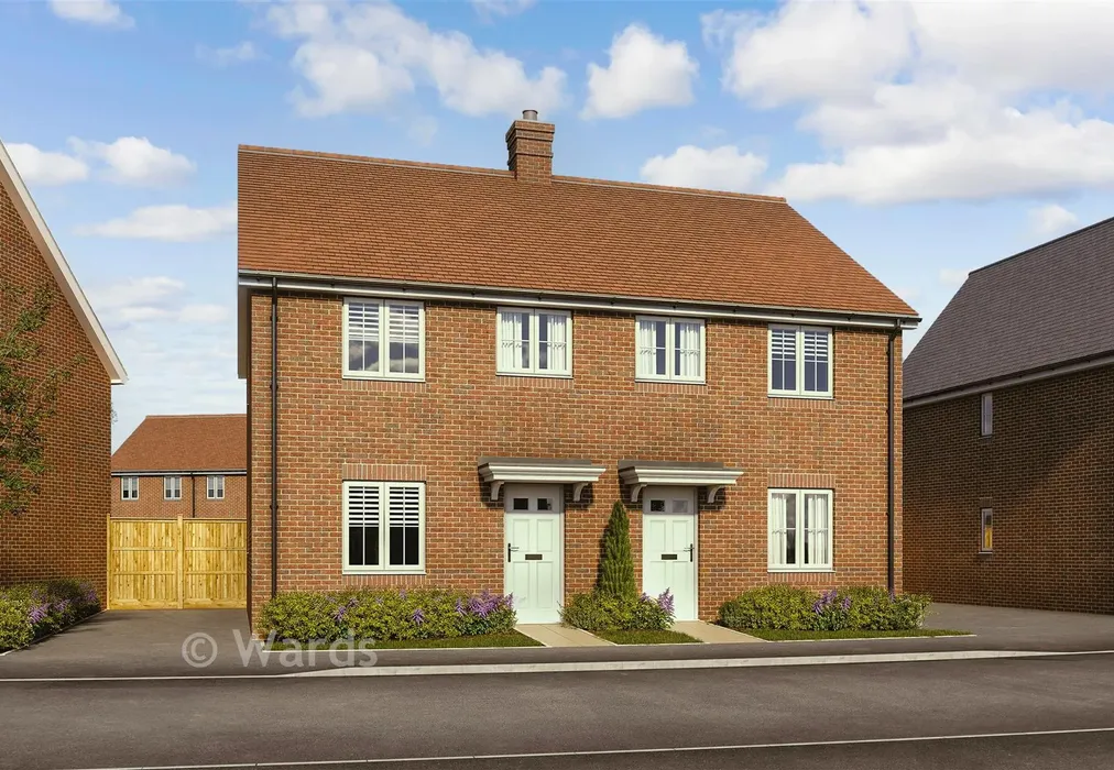 Front CGI - The Usher, Wellington Gardens, Cross Road, Walmer, Kent - Wards of Kent