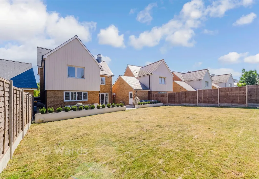 Rear Elevation - Castleridge Drive, Greenhithe, Kent - Wards of Kent