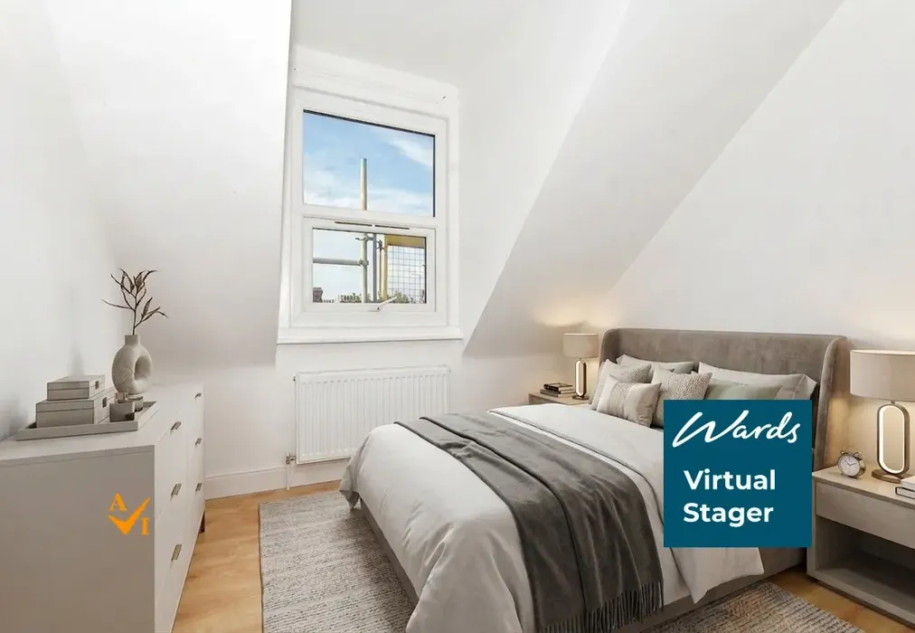 Bedroom 3 (Contemporary style) - Athelstan Road, Folkestone, Kent - Wards of Kent