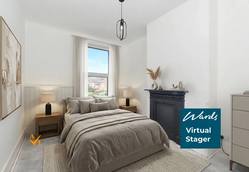Bedroom 2 (Contemporary style) - Frampton Road, Hythe, Kent - Wards of Kent