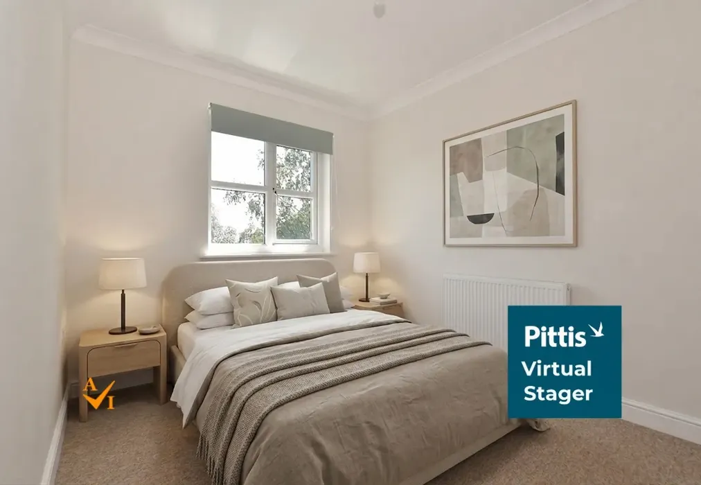 Bedroom 2 (Contemporary style) - Upton Road, Ryde, Isle of Wight - Wards of Kent
