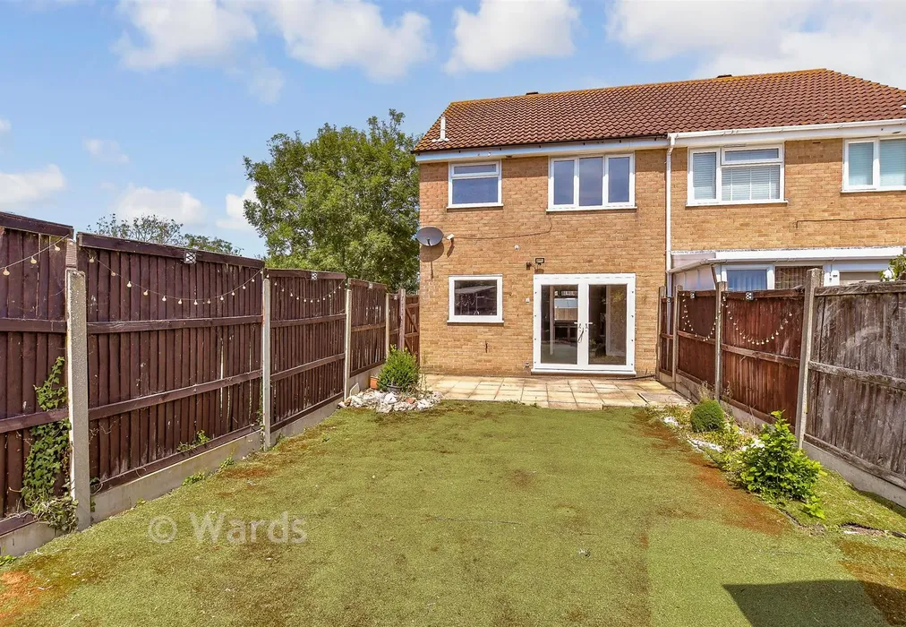 Rear Elevation - Coniston Drive, Aylesham, Canterbury, Kent - Wards of Kent