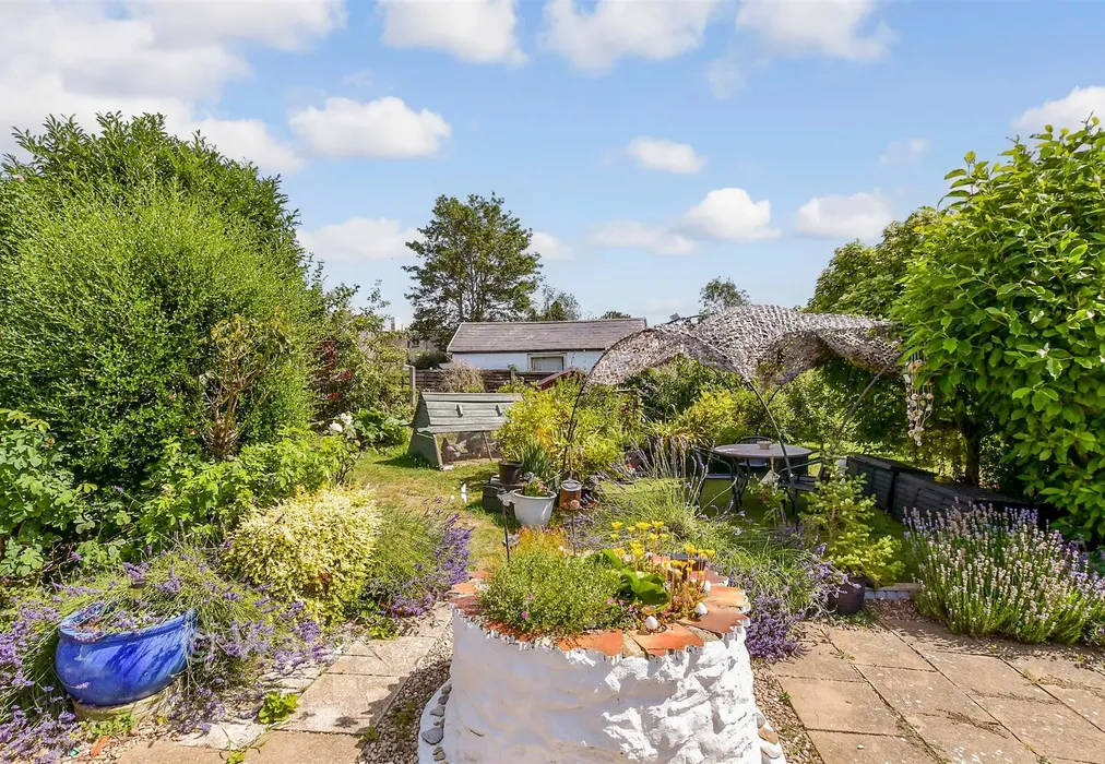 Rear Garden - Hartnup Street, Maidstone, Kent - Wards of Kent