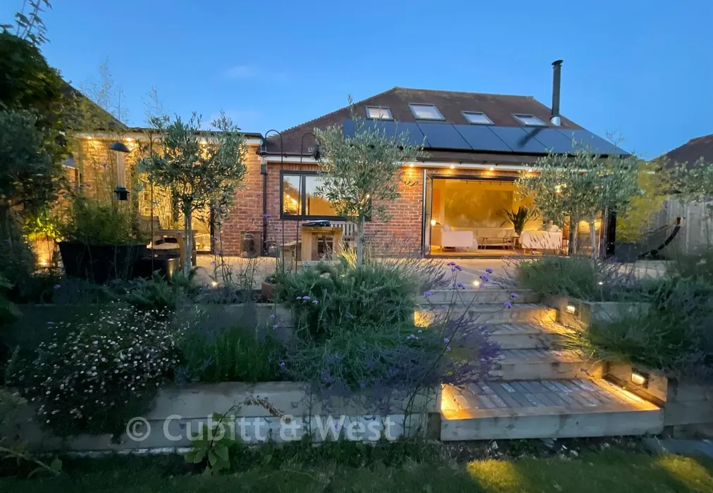 Rear Twilight (Original)! - Cissbury Gardens, Worthing, West Sussex - Wards of Kent