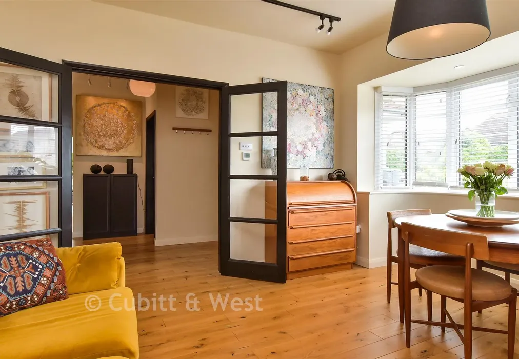 Dining Room/ Bedroom 3 - Cissbury Gardens, Worthing, West Sussex - Wards of Kent