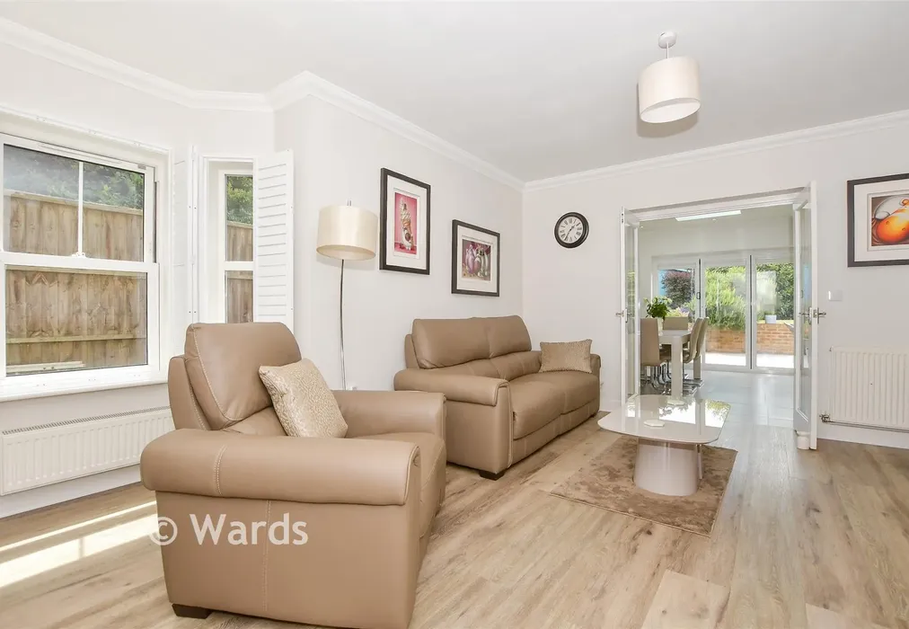 Rear Garden - Coriander Drive, Maidstone, Kent - Wards of Kent