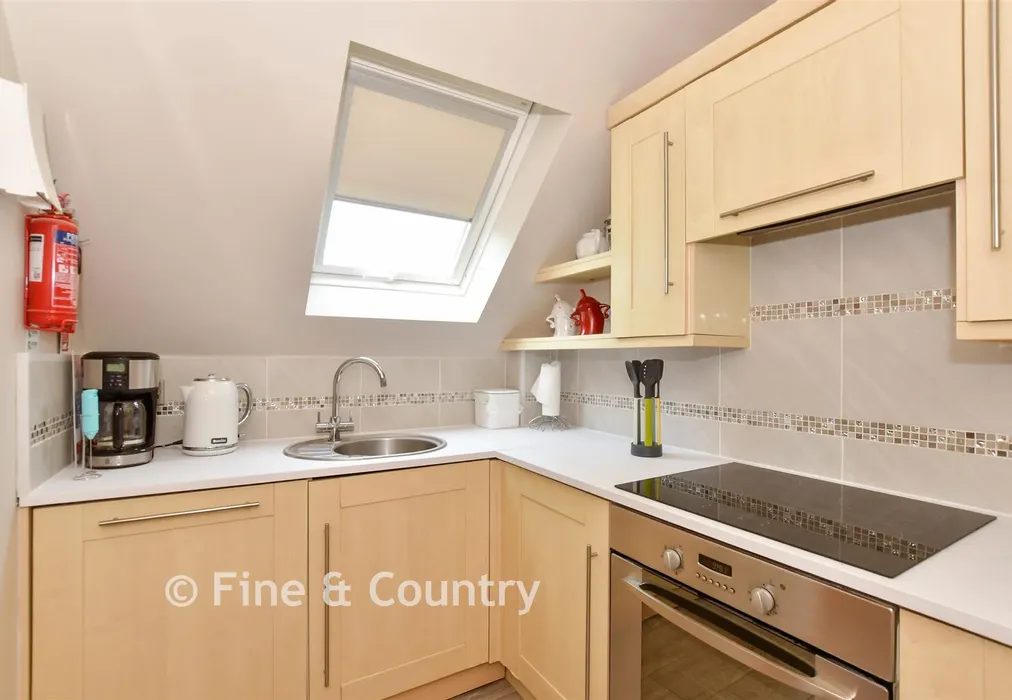 Flat Kitchen - Clevelands Road, Wroxall, Ventnor, Isle of Wight - Wards of Kent