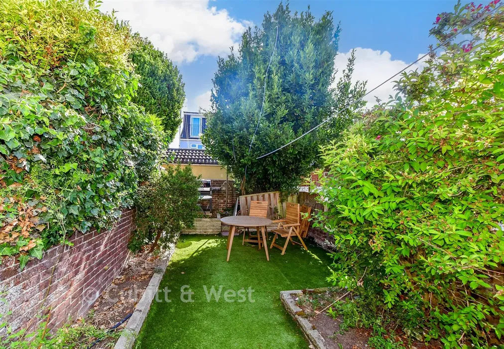 Rear Garden - Hollam Road, Southsea, Hampshire - Wards of Kent