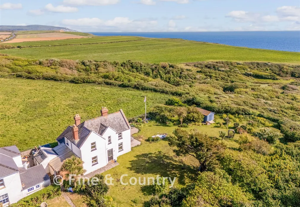 Aerial Elevation - Military Road, Brighstone, Isle of Wight - Wards of Kent