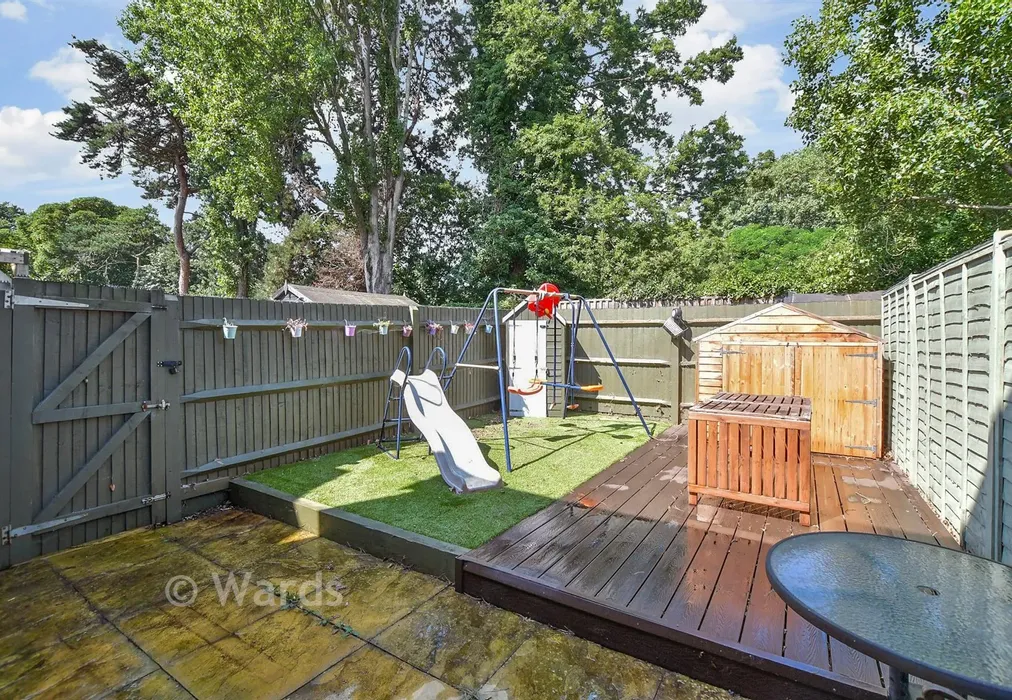 Rear Garden - Crossway, Broadstairs, Kent - Wards of Kent