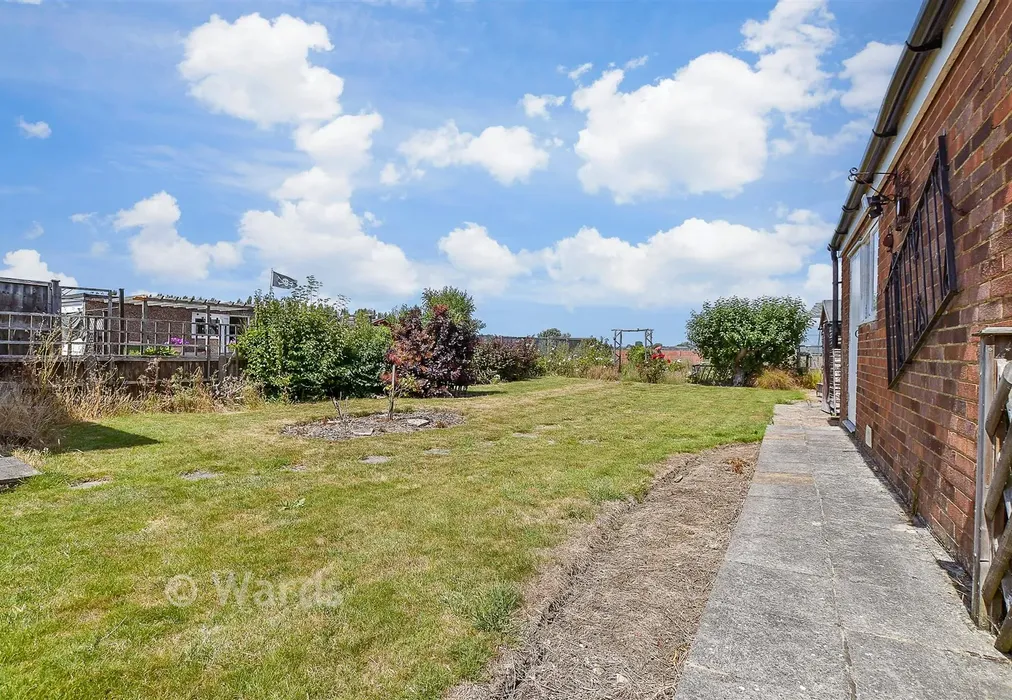Rear Garden - Station Road, New Romney, Kent - Wards of Kent