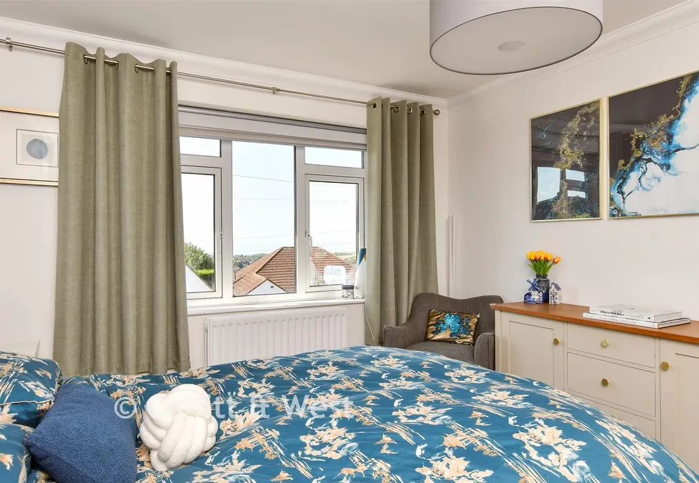 Bedroom 3 - Balsdean Road, Woodingdean, Brighton, East Sussex - Wards of Kent
