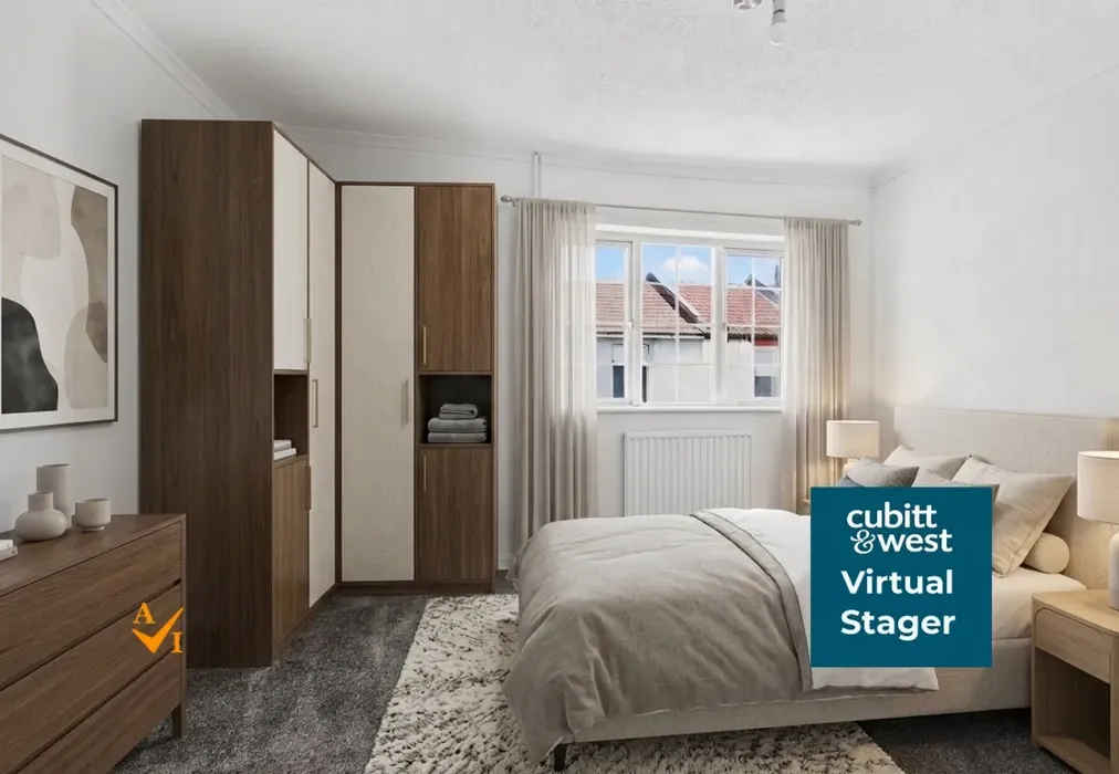 Bedroom 1 (Contemporary style) - Margate Road, Southsea, Hampshire - Wards of Kent